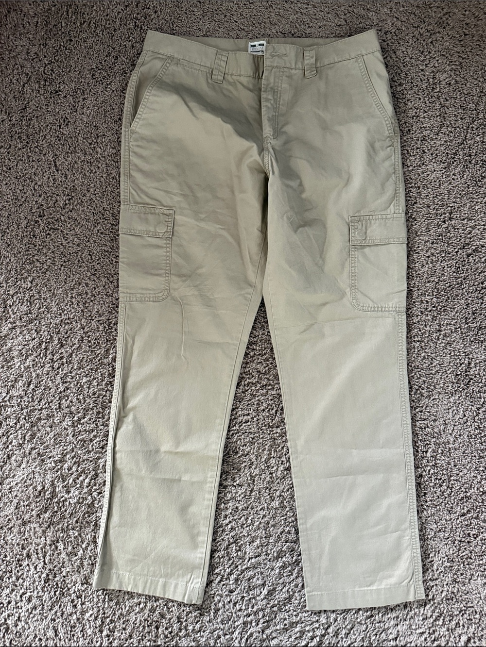 Quiksilver Men's Light Khaki Cargo Pants